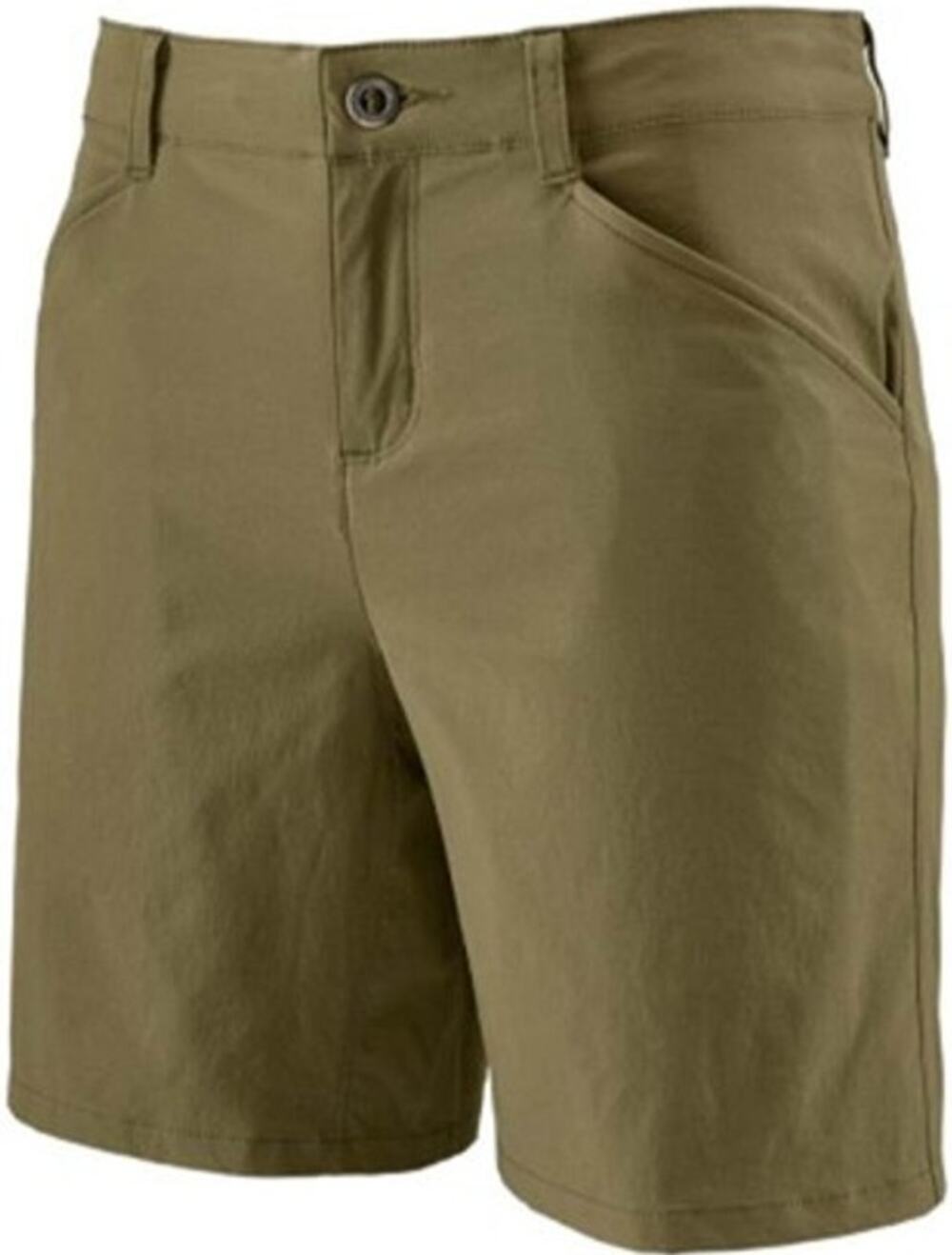 Patagonia Quandary Shorts Lightweight Stretch Outdoor Hiking Fatigue Green 8 NWT